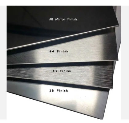EN JIS Stainless Steel Plate Sheet 1000mm AISI ASTM Food Grade